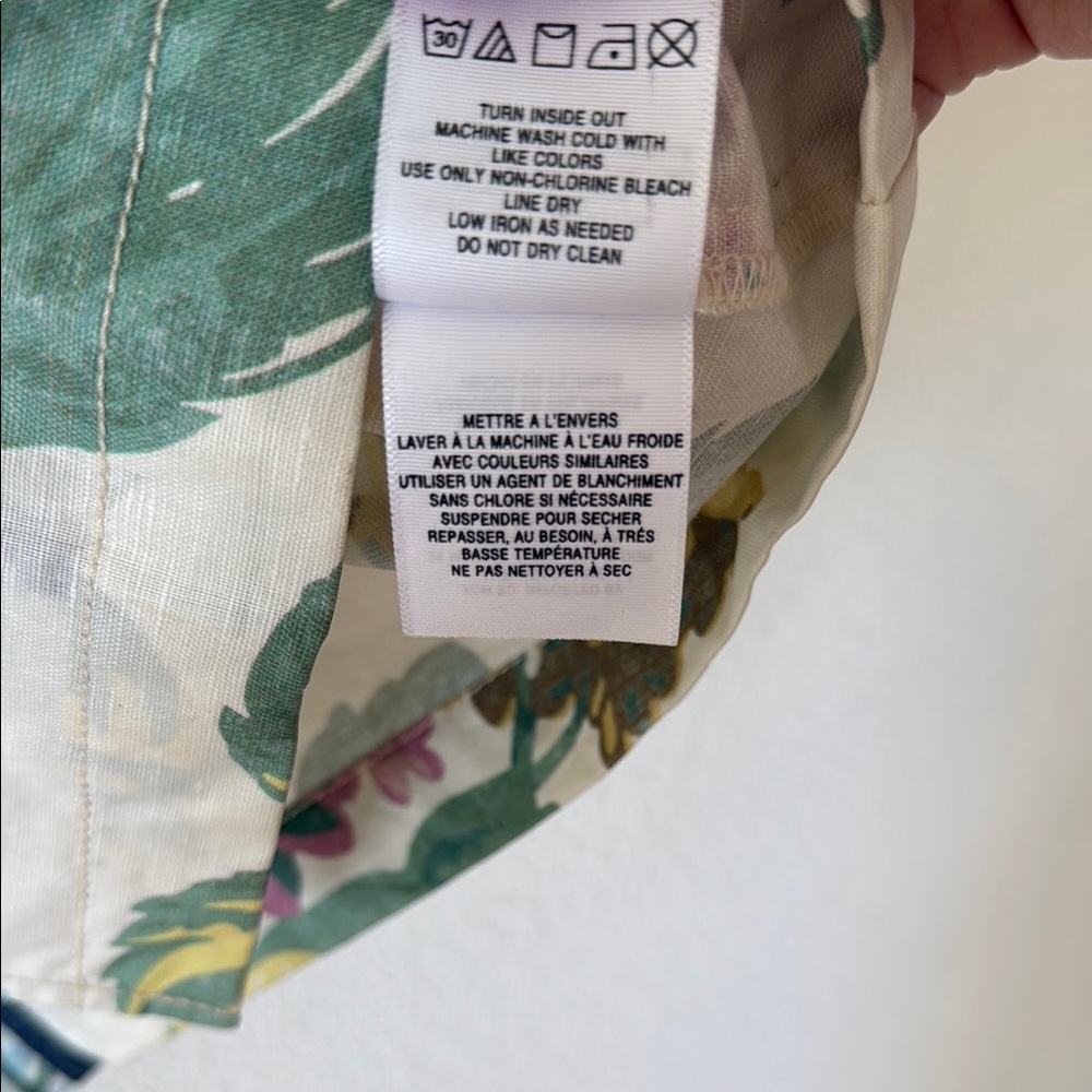 Anthropologie Mellie Hydrangea floral print raincoat jacket - Picture 5 of 6